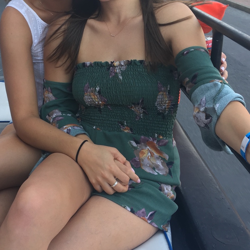 Green romper
